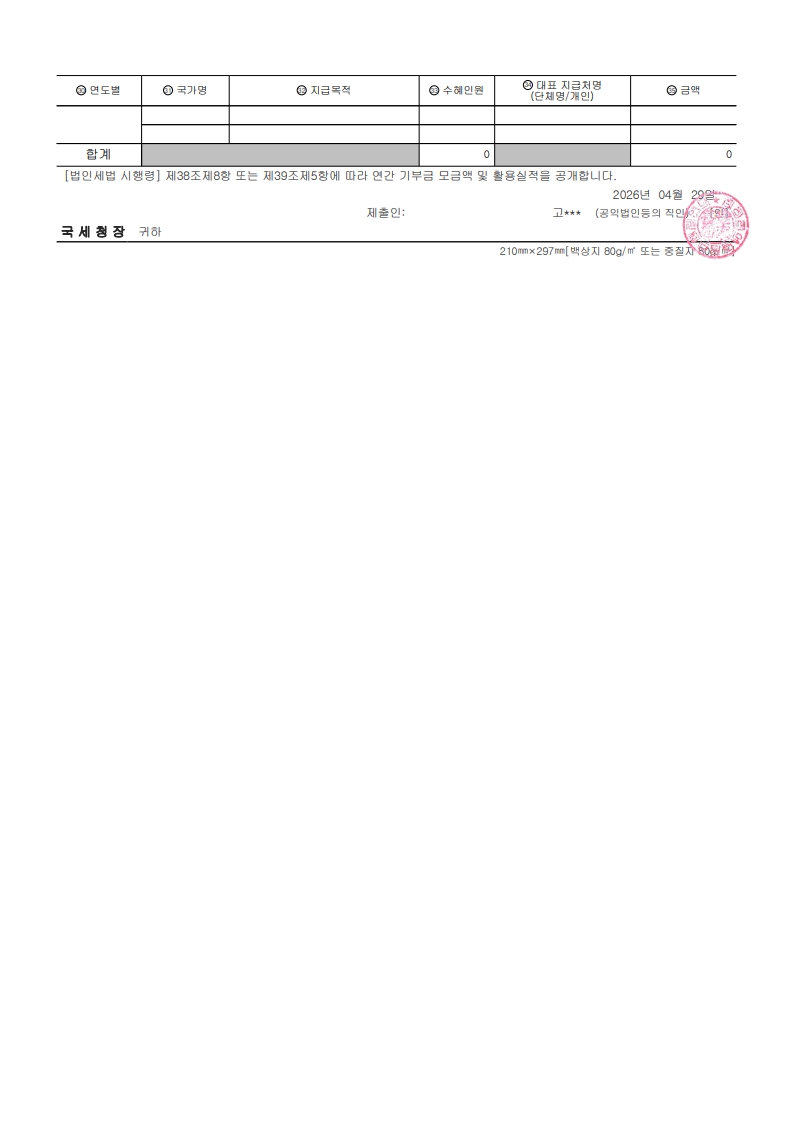 [사단법인 케이디아스포라세계연대] 연간기부금모금액 및 활용실적 명세서 (2025)_2.jpg